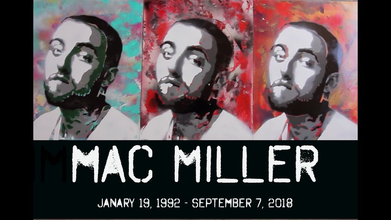 mac miller stencil