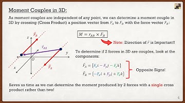 Engineering Mechanics: Statics Lecture 11 | Moment Couples