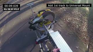 Fast Setup The Smart Cut Miter Saw Table Fence And Measuring System