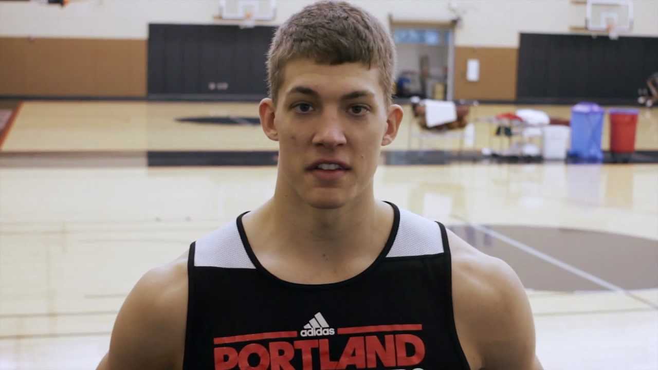 Nike Hoop Summit- Blazers Meyers Leonard