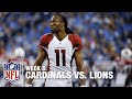 Lions QB Dan Orlovsky Throws It Away to Larry Fitzgerald On the Sideline | Cardinals vs. Lions