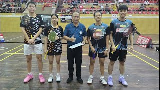 KEJOHANAN BADMINTON MK TERTUTUP LD 2025 | Desmond Ko/ Sarah Lim vs Fung Jia Dau/ Jola | XDU20 | SF