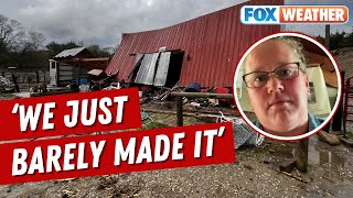 Iowa Family 'Barely Made It' To Shelter During EF3 Tornado