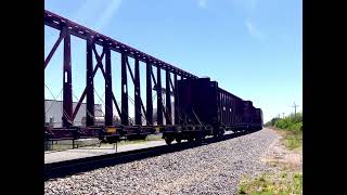 CN’s L581 departs the Mathy Quarry. 