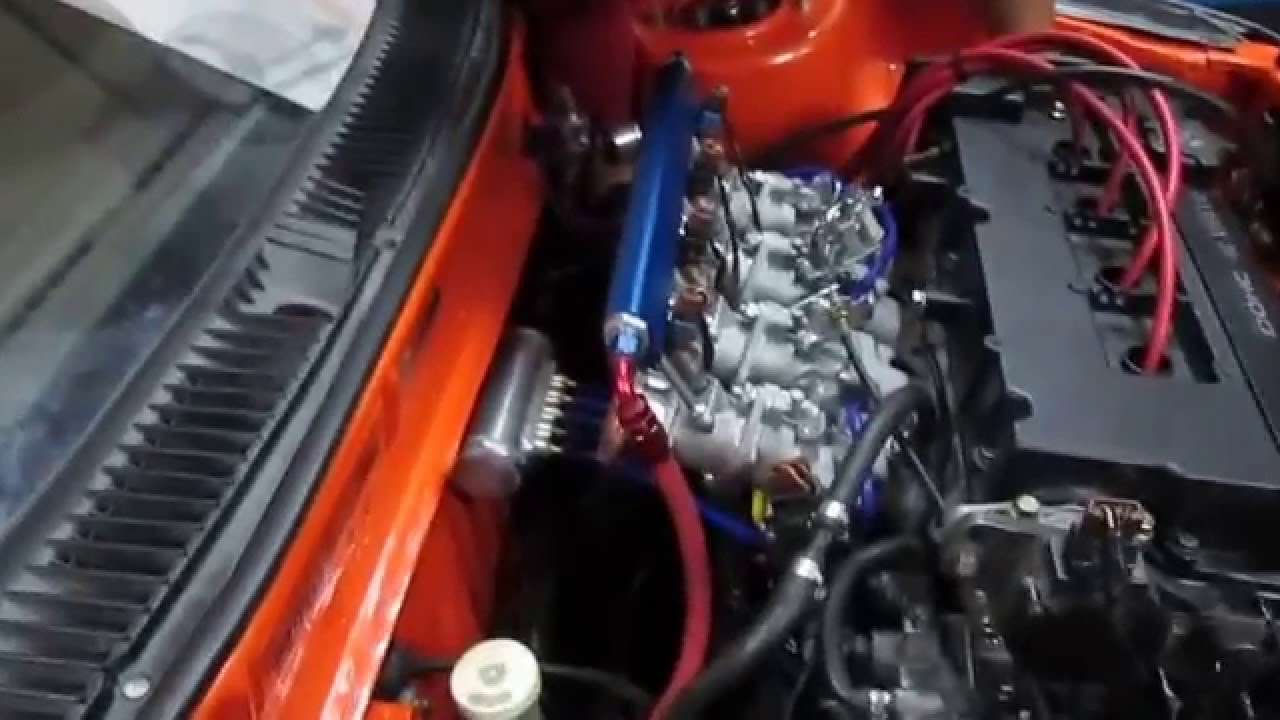Haltech Sport 1000 mivec 4 throttle startup