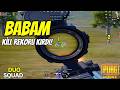 BABAM KİLL REKORU KIRDI. ! BURAK GAME SOLO SQUAD PUBG MOBİLE