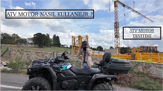 Mehmet Hoca İle Atv Motor Nasil Kullanilir ? Atv Motor Tanitimi