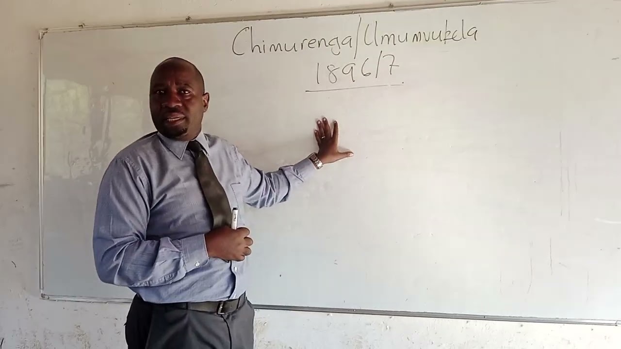 Causes of the First CHIMURENGA 1896/7