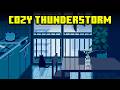 Cozy Kitchen Thunderstorm | Dark Academia Music for Studying & Reading