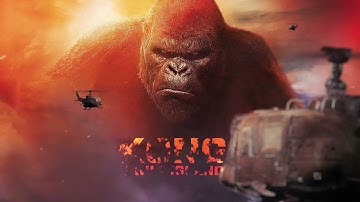 motion poster king kong skull island in / after effects / photoshop