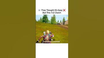 🔥 1v2 Clutch 😱 Insane Gameplay 🤯 | BGMI Highlights 🎮 #shorts #bgmi