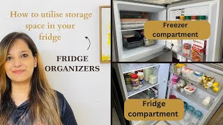 Details How to utilize storage space in your fridge with FRIDGE ORGANIZERS Update