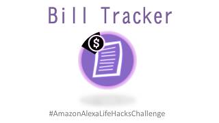 Bill Tracker - Alexa Skill walk-through