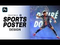 SPORTS DESIGN POSTER / Tutorial Photoshop