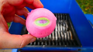 Adhesive Tape Ball Vs Shredding Machine! Amazing Video!