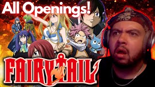 FAIRY TAIL ALL OPENINGS REACTION 1-26