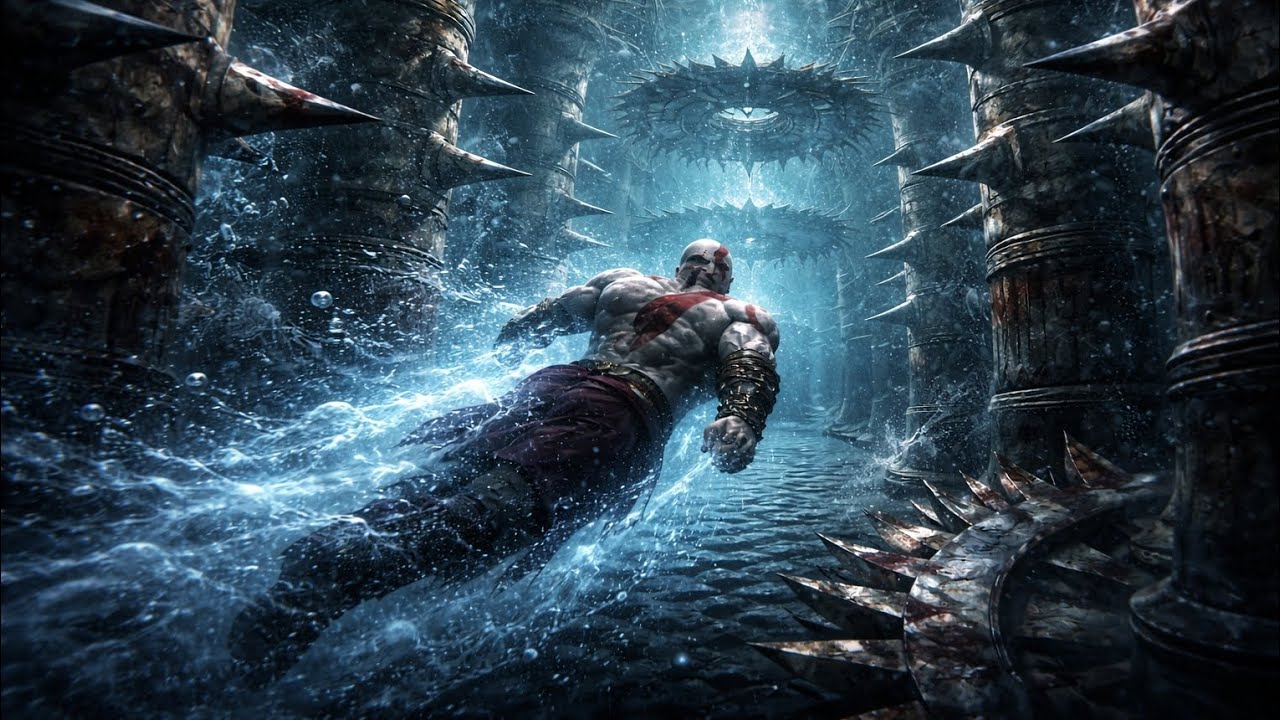 THE CRUSHING DEPTHS | Surviving the Underwater Gauntlet 🔱🌊 | God of War 1