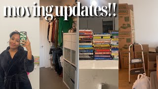 MOVING VLOG: feeling overwhelmed, packing up the apartment + selling items on FB Marketplace