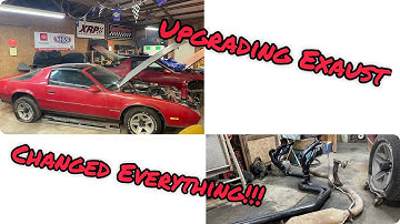 Dropping The Manifolds and Putting Some Headers On It! Best Thing We Did To The 3rd Gen Camaro!!!