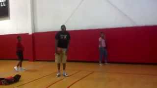 Steve Mcelvene bangs on Davion Jones