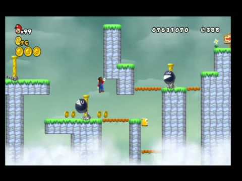 super mario bros wii world 7-2 star coins super mario bros wii world 7-2 star coins