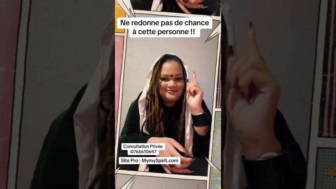 Ne redonne pas de chance à cette personne ! 