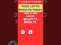 3D LOTTO DRAW RESULTS TODAY 5PM JUNE 12, 2026