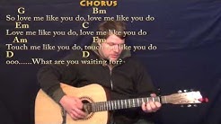 Love Me Like You Do (ELLIE GOULDING) Guitar Strum Cover Lesson with Chords/Lyrics  - Durasi: 3:56. 