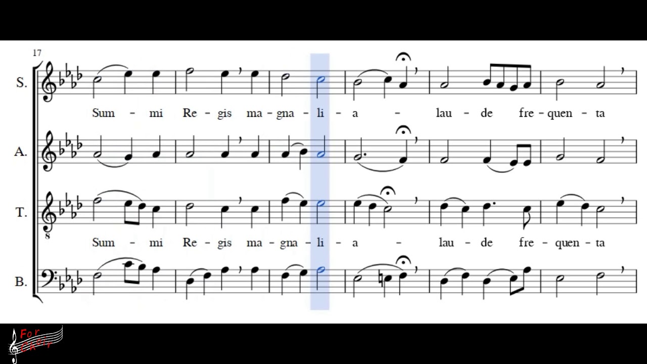 Choir/chór - Gaude Mater - Tenor + score