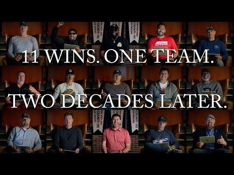 11 Wins. One Team. Two Decades Later.