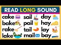Learn to read  long sound  a   with sentences  phonics  alphabets  beginners 
