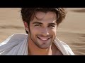 4k ai art american men lookbook model great sand dunes national park colorado