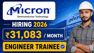 Micron Recruitment 2026 | Micron Semiconductor Job | Micron Company Job