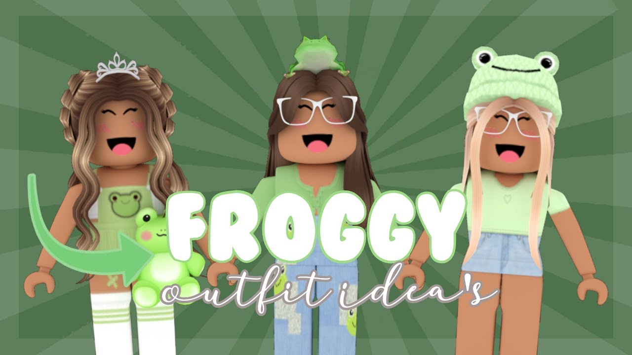 Aesthetic Frog Roblox Outfits Ll Hashtag Hannah Youtube - frog roblox id image