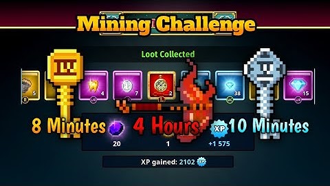 Mining Challenge! Completing Lv5 Under 10 Minutes (Full Gameplay) | Pixel Worlds