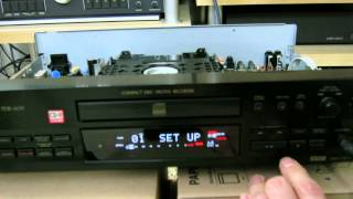 How to burn regular computer grade CD-R/CD-RW with Pioneer PDR-609