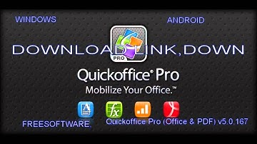 Quickoffice Pro (Office & PDF) v5.0.167   free