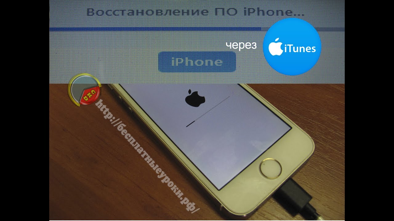 Не удается выполнить обновление или восстановление iPhone или iPod touch