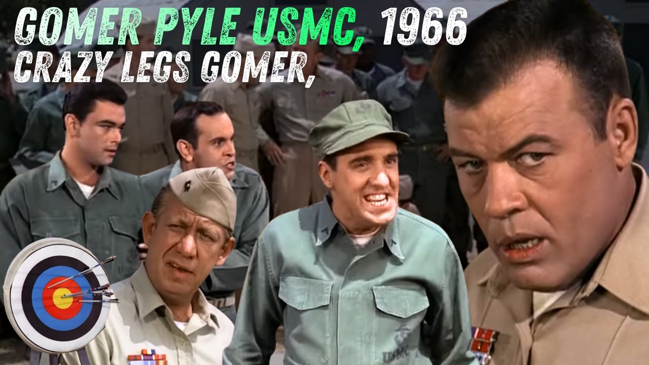 Jim Nabors, Full Episode, Crazy Legs Gomer, Gomer Pyle, USMC, 1966