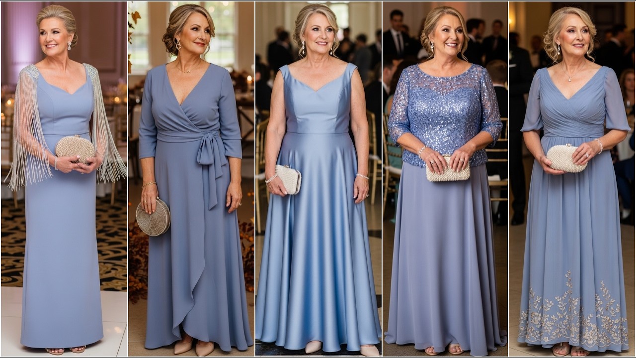 Chic Periwinkle Mother of the Bride Dresses 2026: Most Flattering Blue Wedding Gowns & Trends