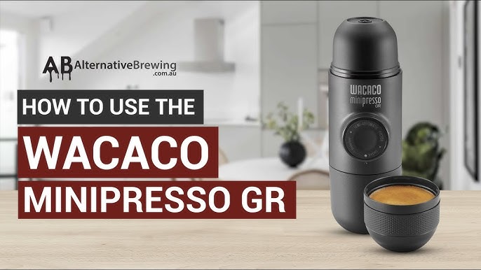 Review de WACACo Minipresso NS Cafetera Espresso Portatil - MoliendoCafé