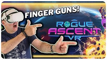 Fighting With Finger Guns Is The Future - Rogue Ascent VR Meta Quest 2