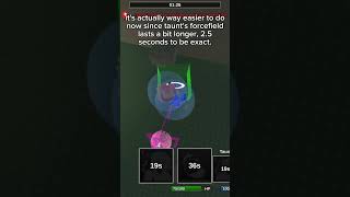 TAUNT PARRYING still works against KILLDROID... #dieofdeath #dieofdeathroblox #gaming #roblox