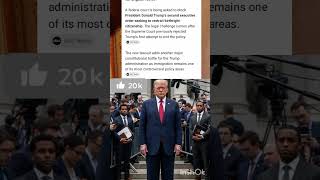 Trump Faces Fresh Legal Challenge Over His Birthright Citizenship Order