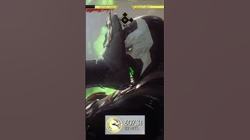 76% Noob Saibot Combo Challenge #shortsfeed #shorts #mortalkombat #mk1