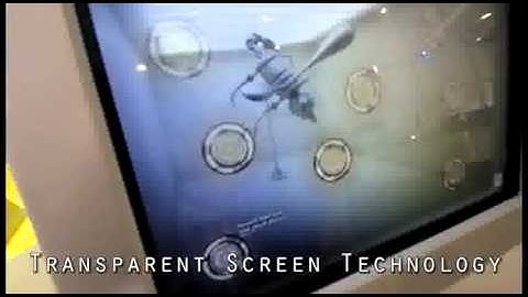 Transparent  LCD Examples - Crystal Displays
