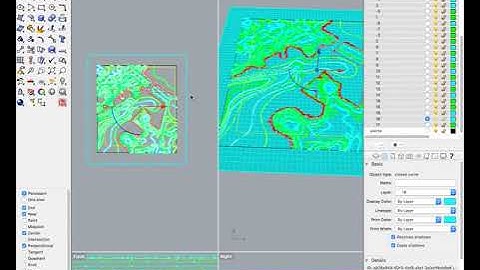Architecture Site Model in Rhino Part 01
