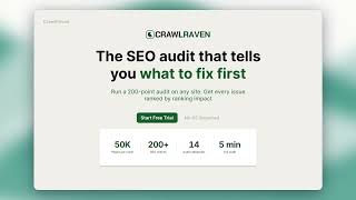 CrawlRaven: The SEO Audit That Tells You What to Fix First
