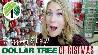 DOLLAR TREE CHRISTMAS SHOP WITH ME! 🎄 DIY & stocking stuffers galore!