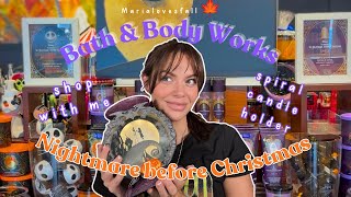 Bath Body Works Nightmare Before Christmas Shop With Me Broken Candle Holder